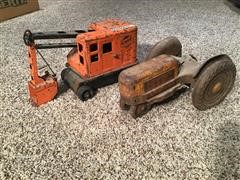 Vintage Scoop Power Shovel & Tractor 