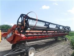 White 30DC 30' Rigid Header & Trailer 