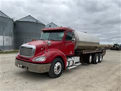 2006 Freightliner Columbia 120 Tri/A Chemical Tender Truck 