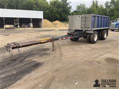 2000 Brady 10 Ton Pup Dump Trailer 