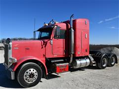 2009 Peterbilt 388 T/A Sleeper Truck Tractor 