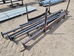 Heavy Walled Steel Tubing W/Brackets 