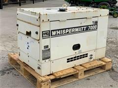 WHISPERWATT DA-7000SSA 7kW Diesel Powered Gen Set 