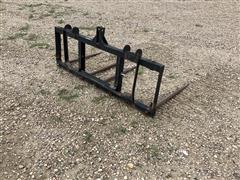 Bale Spear Skid Steer Attachment 