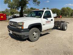 2004 Chevrolet Silverado 3500 4x4 Cab & Chassis 