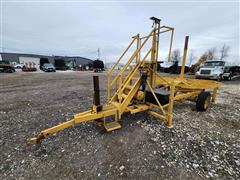 Hydraulic Laser Stringer Trailer 