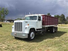 1981 International Transtar 4300 T/A Grain Truck 