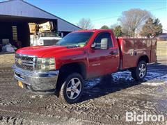 2011 Chevrolet Silverado 3500 HD 4x4 Utility Truck 