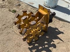 SUI Manufacturing 24-ME Compactor Wheel To Fit Mini Excavator 
