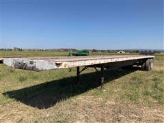 1984 Utility 45’ T/A Flatbed Trailer 