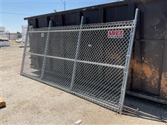 6' X 15' Chain Link Fence/Gate Sections 