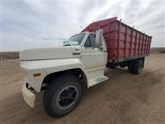 1983 Ford F700 S/A Grain Truck 