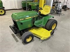 1982 John Deere 400 Garden Tractor Lawn Mower 