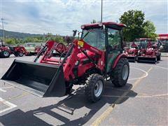 Mahindra 2638 HST MFWD Compact Utility Tractor W/Loader 