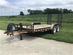 2009 H&H T/A Flatbed Trailer 