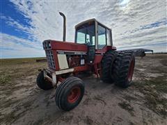 1976 International 1586 2WD Tractor W/Detached Front Blade 