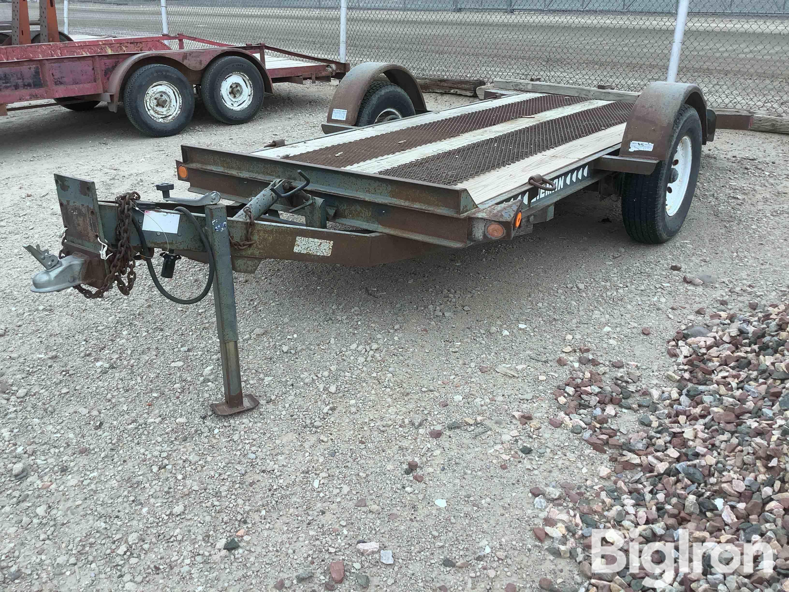 2004 Carrier 1125-E S/A Tilt Deck Flatbed Trailer 