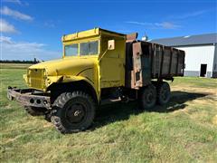 1950 Truck Cargo 2-1/2 Ton 6x6 Army Truck W/Feed Box 