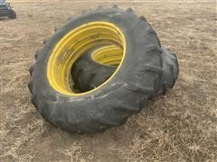 18.4 R38 Tractor Tires On Rims 