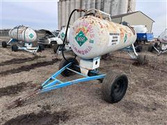 1000-Gallon Anhydrous Ammonia Tank 