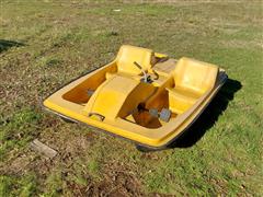 Fiberglass Paddleboat 