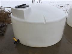 1,000 Gal Flat Bottom Tank 