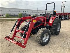 2020 Mahindra 3650 PST MFWD Compact Utility Tractor W/Loader 