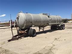 1975 Trailmaster T/A Tanker Trailer & S/A Dolly 