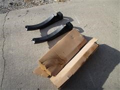 Unused Truck Hydraulic Tank Mounting Brackets 