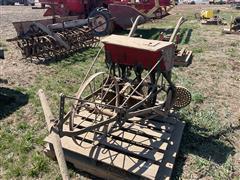 Van Brunt Antique Horse Drawn Grain Drill 