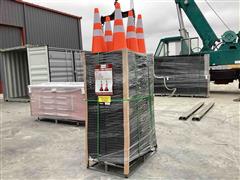 2023 Steelman 250 PVC Safety Traffic Cones 