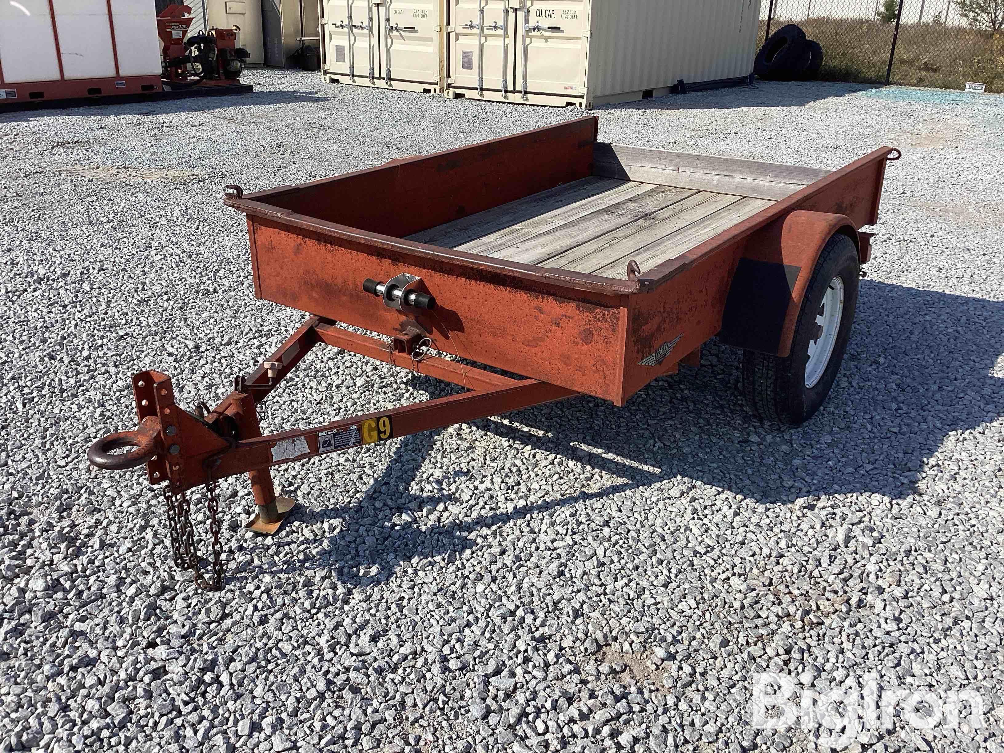 2001 H&H S/A Utility Trailer W/ Tilt Bed 