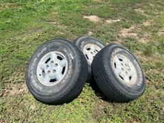 31x10.50R15 Tires W/Rims 