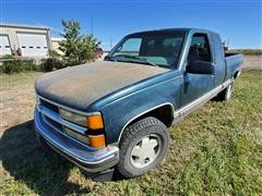 1998 Chevrolet 1500 4x4 Extended Cab Pickup 