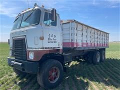 1978 International Transtar 2 T/A Cabover Grain Truck 