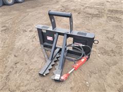 2024 Industrias America H-Post Tree And Post Puller Skid Steer Attachment 