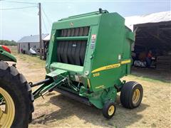 2008 John Deere 558 Round Baler 