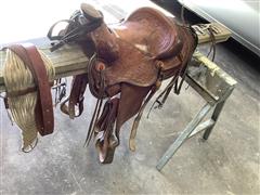 Leather Saddle 