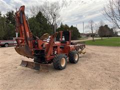 DitchWitch R40DD 4x4 Trencher W/Backhoe & Backfill Blade 