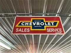 Chevrolet Metal Sign 