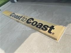 Coast To Coast Vintage Sign 