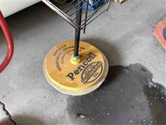 Pennzoil Oil Rack w/ Cast Iron Pencoil Base 