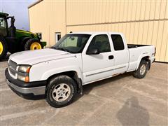 2004 Chevrolet Silverado K1500 4x4 4-Door Extended Cab Pickup 