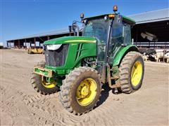 2015 John Deere 6140D MFWD Tractor 