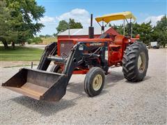 1973 Allis-Chalmers 170 2WD Tractor W/Westendorf TA-25 Loader 