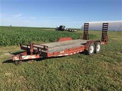 Load Trail T/A Flatbed Equipment Trailer 