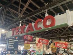 Texaco Plastic Sign 