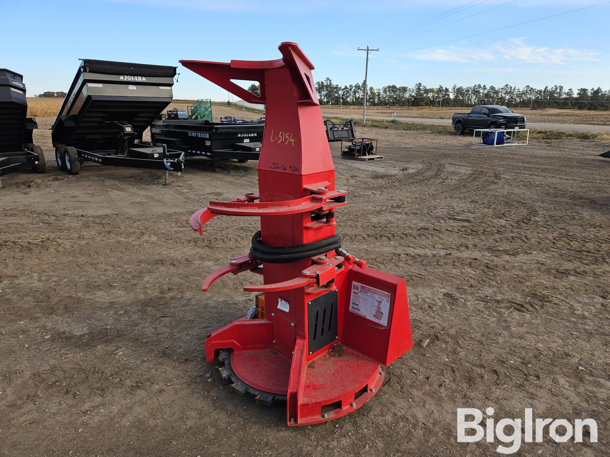 2024 Ray Tree RMFB41 Feller Buncher Skid Steer Attachment 