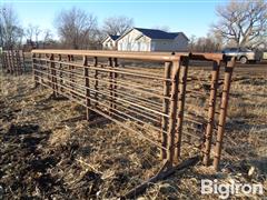 Freestanding 24' Steel Livestock Panels 