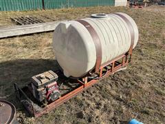 Water Storage Tank W/ Pump 